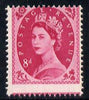 Great Britain 1958-65 Wilding 8d magenta with 2mm downward shift of horizontal perfs, slight gum disturbance