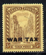 Bahamas 1918 Staircase War Tax 3d unmounted mint SG 98*