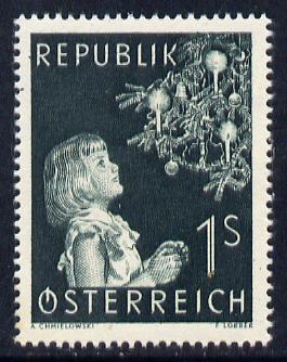 Austria 1953 Christmas unmounted mint, SG 1251