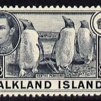 Falkland Islands 1938-50 KG6 Gentoo Penguins 2s6d mounted mint, SG 160
