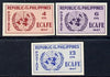 Philippines 1947 Conference of Economic Commission in Asia imperf set of 3 unmounted mint, SG 648-50