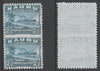 Nauru 1924-48 Century 2.5d dull blue vertical pair imperf between,,'Maryland' forgery on gummed paper, as SG 308a - the word Forgery is either handstamped or printed on the back and comes on a presentation card with descriptive notes