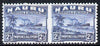 Nauru 1924-48 Century 2.5d dull blue horizontal pair imperf between,,'Maryland' forgery on gummed paper, as SG 308b - the word Forgery is either handstamped or printed on the back and comes on a presentation card with descriptive notes