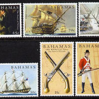 Bahamas 2005 Bicentenary of Battle of Trafalgar perf set of 6 unmounted mint SG 1380-85