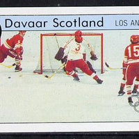 Davaar Island 1984 Los Angeles Olympic Games (Ice Hockey) imperf souvenir sheet (£1 value) unmounted mint