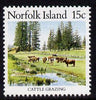 Norfolk Island 1987 Cattle in Pasture 15c unmounted mint SG 409