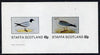 Staffa 1982 Birds #07 (Gulls) imperf,set of 2 values (40p & 60p) unmounted mint