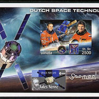 Somalia 2004 Dutch Space Technology #1 imperf m/sheet unmounted mint. Note this item is privately produced and is offered purely on its thematic appeal