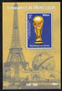 Guinea - Conakry 1998 Events of the 20th Century 1920-1929 Jules Rimet Football World Cup perf souvenir sheet unmounted mint. Note this item is privately produced and is offered purely on its thematic appeal