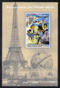 Niger Republic 1998 Events of the 20th Century 1940-1949 Juan Peron in Power perf souvenir sheet unmounted mint. Note this item is privately produced and is offered purely on its thematic appeal