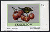 Eynhallow 1982 Fruit (Cherries) imperf deluxe sheet (£2 value) unmounted mint