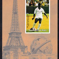 Niger Republic 1998 Events of the 20th Century 1950-1959 Pele Football Champiuon imperf souvenir sheet unmounted mint. Note this item is privately produced and is offered purely on its thematic appeal