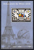 Niger Republic 1998 Events of the 20th Century 1960-1969 First Colour TV Programme perf souvenir sheet unmounted mint. Note this item is privately produced and is offered purely on its thematic appeal