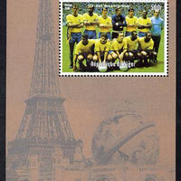 Niger Republic 1998 Events of the 20th Century 1970-1979 Brazil Football Champions perf souvenir sheet unmounted mint. Note this item is privately produced and is offered purely on its thematic appeal