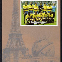 Niger Republic 1998 Events of the 20th Century 1970-1979 Brazil Football Champions imperf souvenir sheet unmounted mint. Note this item is privately produced and is offered purely on its thematic appeal