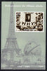 Niger Republic 1998 Events of the 20th Century 1980-1989 Assassination of John Lennon imperf souvenir sheet unmounted mint. Note this item is privately produced and is offered purely on its thematic appeal