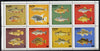 Staffa 1978 Fish #03 (Perch, Carp, Rudd, Roach etc) perf,set of 8 values (1p to 50p) unmounted mint