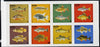 Staffa 1978 Fish #03 (Perch, Carp, Rudd, Roach etc) imperf,set of 8 values (1p to 50p) unmounted mint