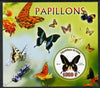 Mali 2012 Fauna - Butterflies perf m/sheet containing 1500f circular value unmounted mint