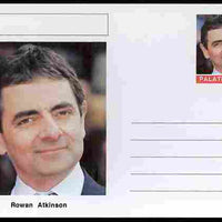 Palatine (Fantasy) Personalities - Rowan Atkinson (comic actor) postal stationery card unused and fine