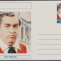 Palatine (Fantasy) Personalities - Tony Hancock (comic actor) postal stationery card unused and fine