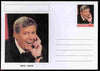 Palatine (Fantasy) Personalities - Jerry Lewis (comic actor) postal stationery card unused and fine