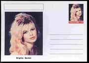 Palatine (Fantasy) Personalities - Brigitte Bardot (actress) postal stationery card unused and fine