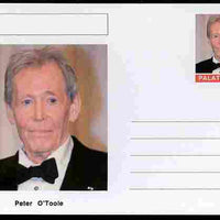 Palatine (Fantasy) Personalities - Peter O'Toole (actor) postal stationery card unused and fine
