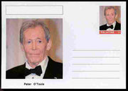 Palatine (Fantasy) Personalities - Peter O'Toole (actor) postal stationery card unused and fine