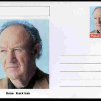 Palatine (Fantasy) Personalities - Gene Hackman (actor) postal stationery card unused and fine