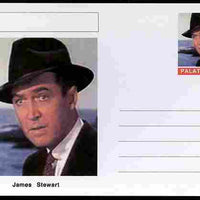 Palatine (Fantasy) Personalities - James Stewart (actor) postal stationery card unused and fine