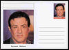 Palatine (Fantasy) Personalities - Sylvester Stallone (actor) postal stationery card unused and fine