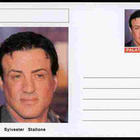 Palatine (Fantasy) Personalities - Sylvester Stallone (actor) postal stationery card unused and fine