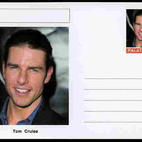 Palatine (Fantasy) Personalities - Tom Cruise (actor) postal stationery card unused and fine