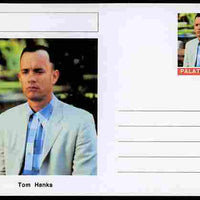 Palatine (Fantasy) Personalities - Tom Hanks (comic actor) postal stationery card unused and fine