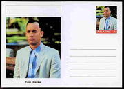 Palatine (Fantasy) Personalities - Tom Hanks (comic actor) postal stationery card unused and fine