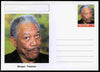 Palatine (Fantasy) Personalities - Morgan Freeman (actor) postal stationery card unused and fine
