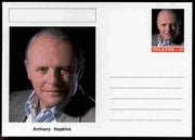 Palatine (Fantasy) Personalities - Anthony Hopkins (actor) postal stationery card unused and fine