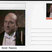 Palatine (Fantasy) Personalities - Donald Pleasence (actor) postal stationery card unused and fine