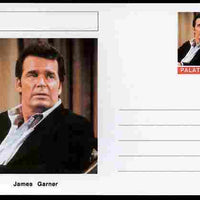Palatine (Fantasy) Personalities - James Garner (actor) postal stationery card unused and fine
