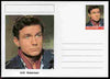 Palatine (Fantasy) Personalities - Cliff Robertson (actor) postal stationery card unused and fine
