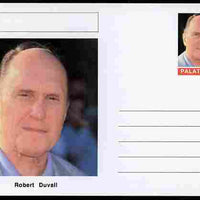 Palatine (Fantasy) Personalities - Robert Duvall (actor) postal stationery card unused and fine