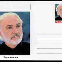 Palatine (Fantasy) Personalities - Sean Connery (actor) postal stationery card unused and fine