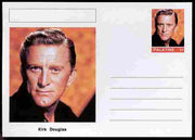 Palatine (Fantasy) Personalities - Kirk Douglas (actor) postal stationery card unused and fine