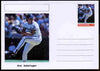 Palatine (Fantasy) Personalities - Bret Saberhagen (baseball) postal stationery card unused and fine