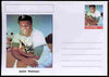 Palatine (Fantasy) Personalities - Jackie Robinson (baseball) postal stationery card unused and fine