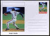 Palatine (Fantasy) Personalities - Dwight Gooden (baseball) postal stationery card unused and fine