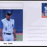 Palatine (Fantasy) Personalities - Gary Gaetti (baseball) postal stationery card unused and fine