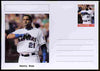 Palatine (Fantasy) Personalities - Sammy Sosa (baseball) postal stationery card unused and fine