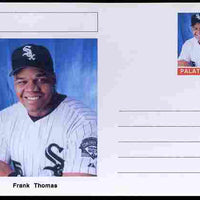Palatine (Fantasy) Personalities - Frank Thomas (baseball) postal stationery card unused and fine